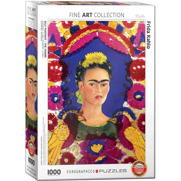 Eurographics (6000-5425) - Frida Kahlo: "Frida Kahlo, Selvportræt" - 1000 brikker puslespil