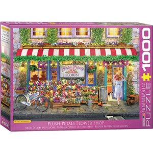 Eurographics (6000-5518) - Paul Normand: "Plush Petals Florist" - 1000 brikker puslespil