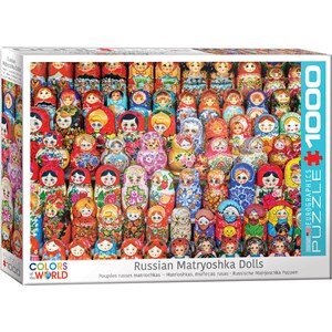 Eurographics (6000-5420) - "Russian Matryoshka Dolls" - 1000 brikker puslespil