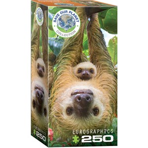 Eurographics (8251-5556) - "Sloths" - 250 brikker puslespil