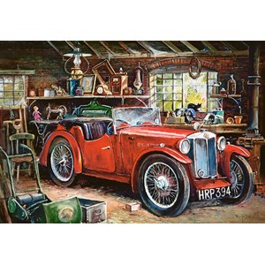 Castorland (C-104574) - "Vintage Garage" - 1000 brikker puslespil