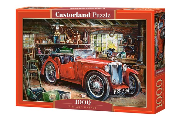 Castorland (C-104574) - "Vintage Garage" - 1000 brikker puslespil