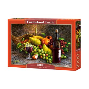 Castorland (C-104604) - "Fruit and Wine" - 1000 brikker puslespil