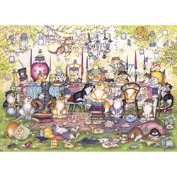 Gibsons (G6259) - Linda Jane Smith: "Mad Catter's Tea Party" - 1000 brikker puslespil