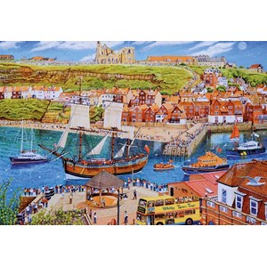 Gibsons (G6286) - Roger Neil Turner: "Endeavour Whitby" - 1000 brikker puslespil