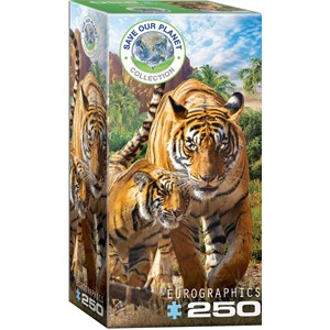 Eurographics (8251-5559) - "Tigers" - 250 brikker puslespil