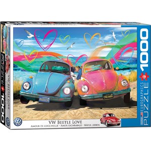 Eurographics (6000-5525) - "Beetle Love" - 1000 brikker puslespil