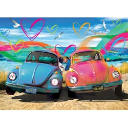Eurographics (6000-5525) - "Beetle Love" - 1000 brikker puslespil