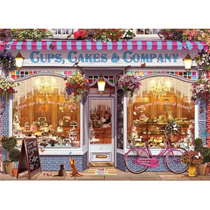 Eurographics (6000-5520) - "Cups, Cakes & Company" - 1000 brikker puslespil