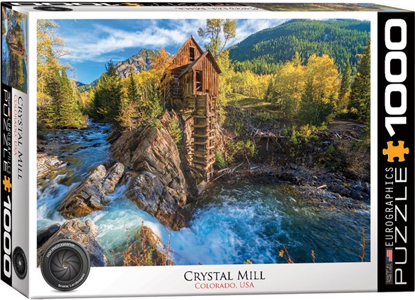 Eurographics (6000-5473) - "Crystal Mill" - 1000 brikker puslespil