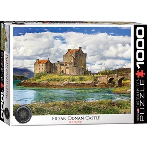 Eurographics (6000-5375) - "Eilean Donan Castle, Scotland" - 1000 brikker puslespil