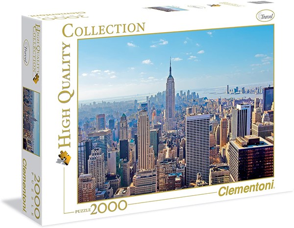 Clementoni (32544) - "Manhattan, New York" - 2000 brikker puslespil
