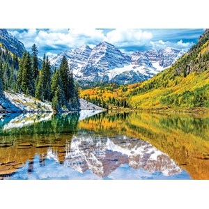 Eurographics (6000-5472) - "Rocky Mountains, Colorado" - 1000 brikker puslespil