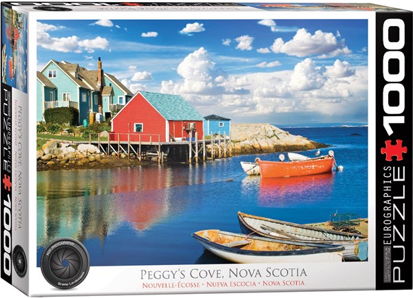 Eurographics (6000-5438) - "Kyst Ved Nova Scotia" - 1000 brikker puslespil