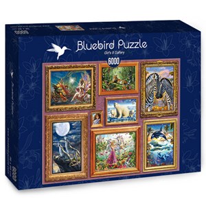 Bluebird Puzzle (70261) - "Girl's 8 Gallery" - 6000 brikker puslespil