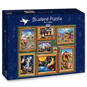 Bluebird Puzzle (70230) - "Boy's 8 Gallery" - 6000 brikker puslespil