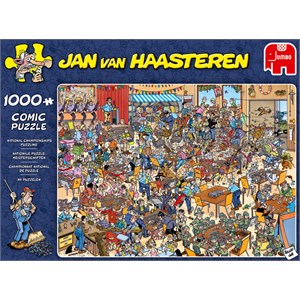 Jumbo (19090) - Jan van Haasteren: "Mesterskaber" - 1000 brikker puslespil