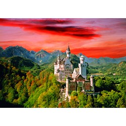 Trefl (270501) - "The Neuschwanstein Castle, Bavaria" - 2000 brikker puslespil