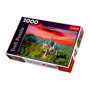 Trefl (270501) - "The Neuschwanstein Castle, Bavaria" - 2000 brikker puslespil