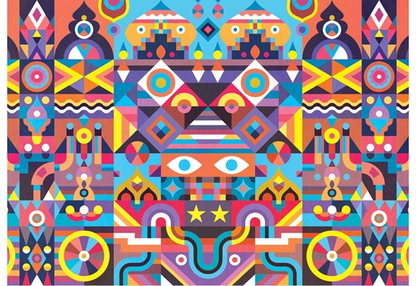 Cloudberries (33016) - "Symmetry" - 1000 brikker puslespil