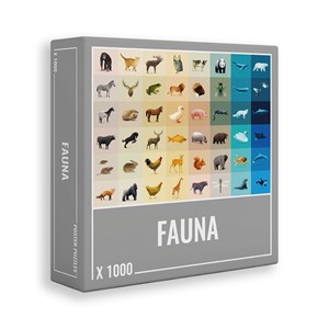 Cloudberries (33018) - "Fauna" - 1000 brikker puslespil