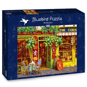 Bluebird Puzzle (70062) - Viktor Shvaiko: "White Lion" - 1000 brikker puslespil