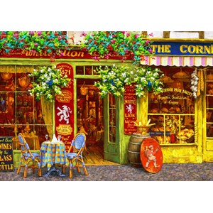 Bluebird Puzzle (70062) - Viktor Shvaiko: "White Lion" - 1000 brikker puslespil