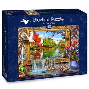 Bluebird Puzzle (70191) - "Picture of Life" - 1500 brikker puslespil