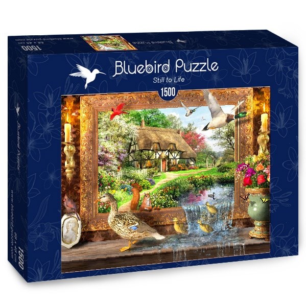 Bluebird Puzzle (70173) - Dominic Davison: "Still to Life" - 1500 brikker puslespil
