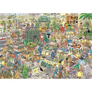 Jumbo (19066) - Jan van Haasteren: "The Garden Center" - 1000 brikker puslespil