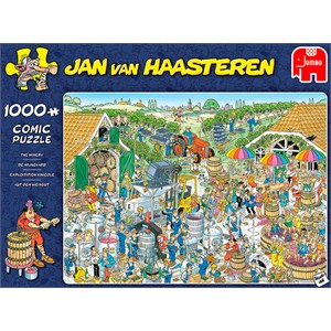 Jumbo (19095) - Jan van Haasteren: "Vingården" - 1000 brikker puslespil