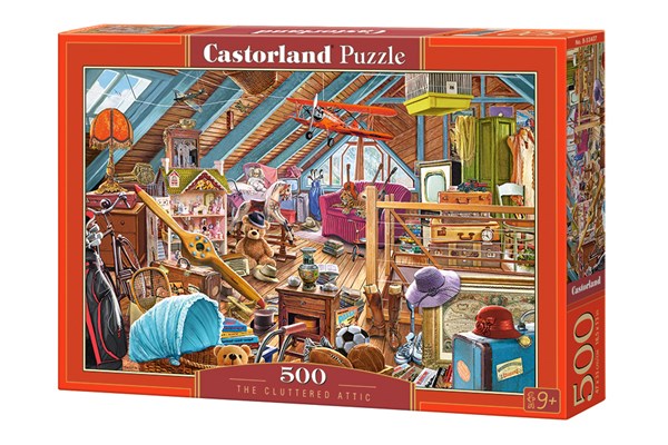 Castorland (B-53407) - "The Cluttered Attic" - 500 brikker puslespil