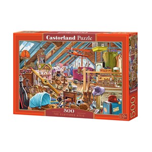 Castorland (B-53407) - "The Cluttered Attic" - 500 brikker puslespil