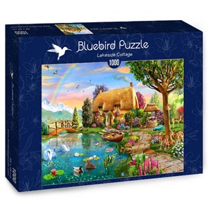 Bluebird Puzzle (70167) - Adrian Chesterman: "Lakeside Cottage" - 1000 brikker puslespil