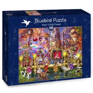 Bluebird Puzzle (70117) - Ciro Marchetti: "Magic Circus Parade" - 1500 brikker puslespil