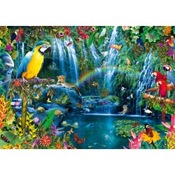 Bluebird Puzzle (70298) - "Parrot Tropics" - 1000 brikker puslespil