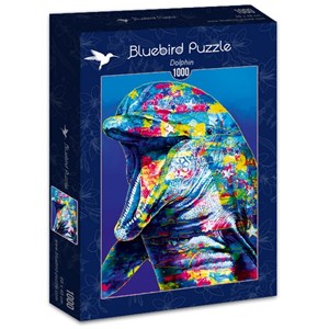 Bluebird Puzzle (70302) - "Dolphin" - 1000 brikker puslespil