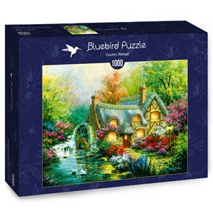 Bluebird Puzzle (70303) - "Country Retreat" - 1000 brikker puslespil