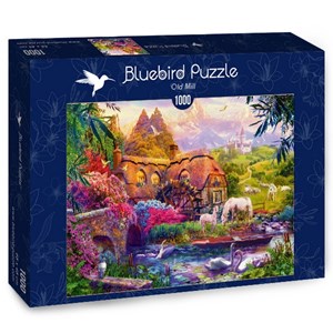 Bluebird Puzzle (70305) - "Old Mill" - 1000 brikker puslespil