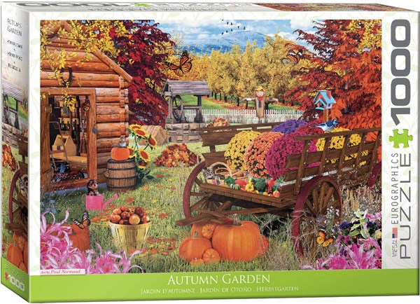 Eurographics (6000-5424) - Paul Normand: "Autumn Garden" - 1000 brikker puslespil