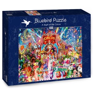 Bluebird Puzzle (70250) - Aimee Stewart: "A Night at the Circus" - 1000 brikker puslespil