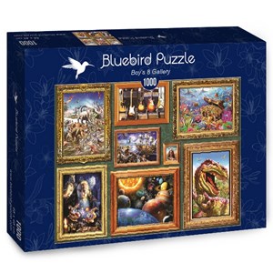 Bluebird Puzzle (70233) - Adrian Chesterman: "Boy's 8 Gallery" - 1000 brikker puslespil