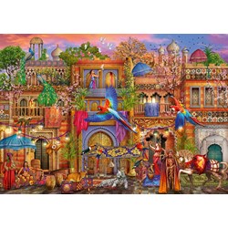 Bluebird Puzzle (70255) - Ciro Marchetti: "Arabian Street" - 4000 brikker puslespil