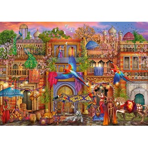 Bluebird Puzzle (70255) - Ciro Marchetti: "Arabian Street" - 4000 brikker puslespil