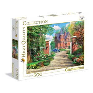 Clementoni (35010) - Dominic Davison: "The Red Brick Cottage" - 500 brikker puslespil