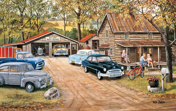 SunsOut (39733) - Ken Zylla: "The Chaperone" - 500 brikker puslespil