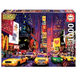 Educa (18499) - "Times Square, New York" - 1000 brikker puslespil
