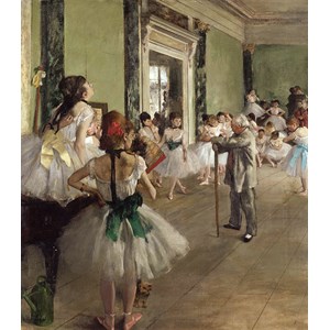 Educa (72801) - Edgar Degas: "Danseklassen" - 1000 brikker puslespil