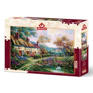 Art Puzzle (5379) - "Spring Garden" - 1500 brikker puslespil