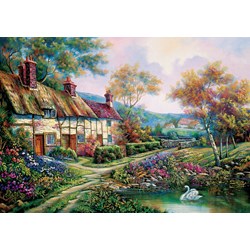 Art Puzzle (5379) - "Spring Garden" - 1500 brikker puslespil